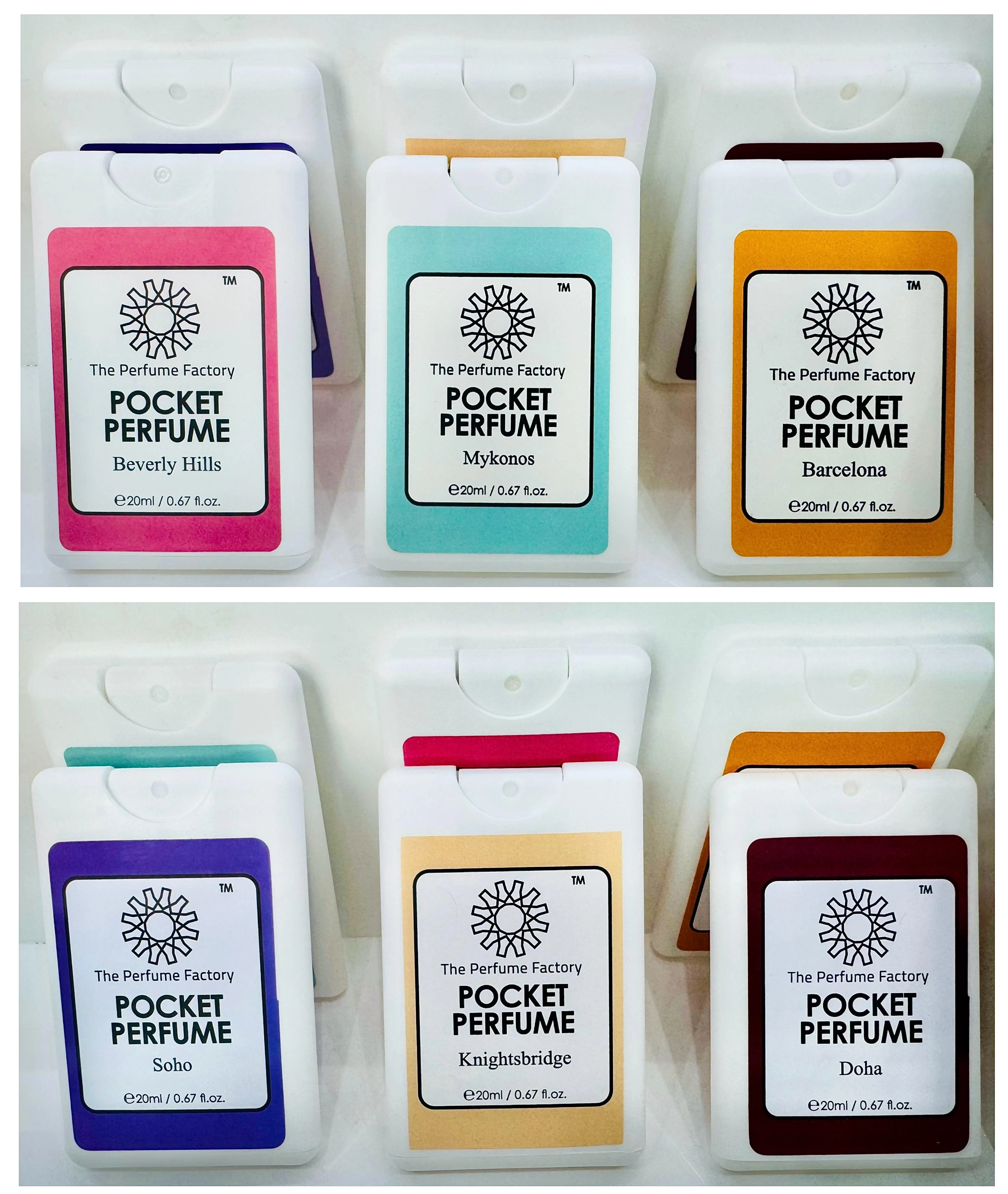 The Perfume Factory 20ml Pocket Perfume - Assorted