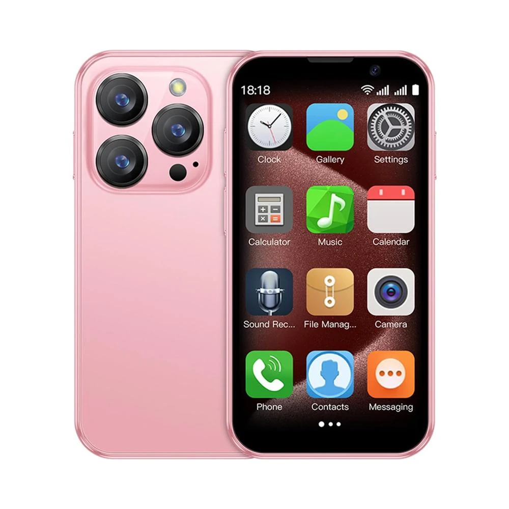 Soyes-XS18Pro Mini Smartphone -Pink