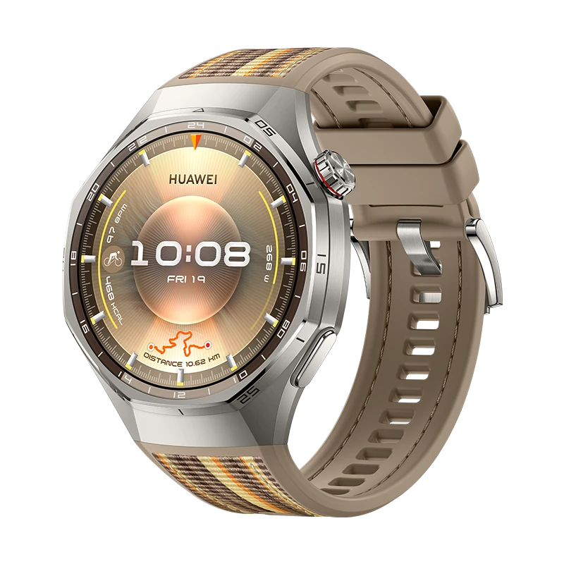 Huawei Watch GT 6 Pro 46mm - Brown Woven Strap