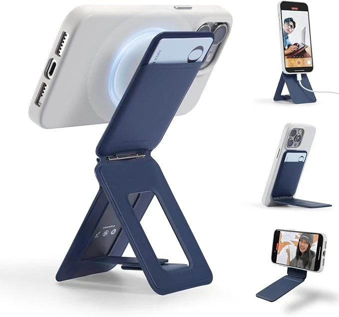 MOFT Snap Phone Tripod Stand & Wallet (MOVAS) -Navy Blue