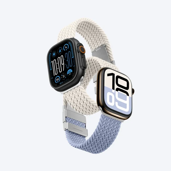 AMAZINGTHING BLEND WATCH BAND FOR APPLE WATCH 49/46/45/44/40MM STARLIGTH/BLUE