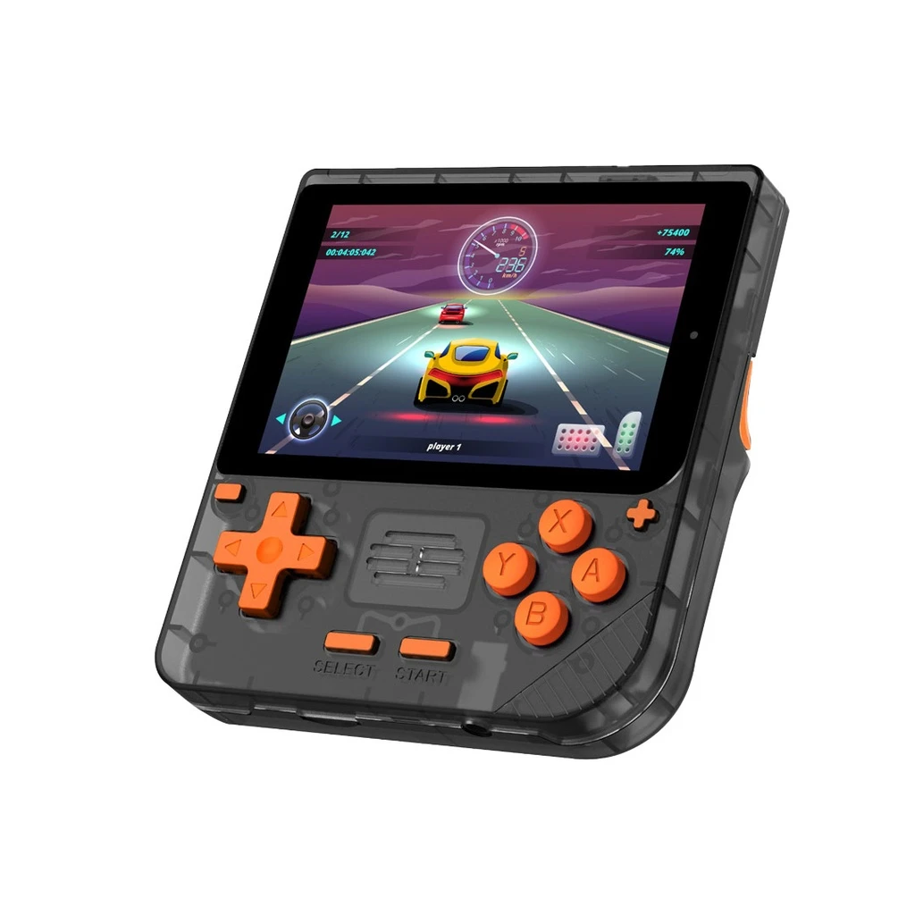 Porodo PDX638 Retro Arcade Game Console 64GB with 19 Emulators & 5000+ Built-in Games - Black