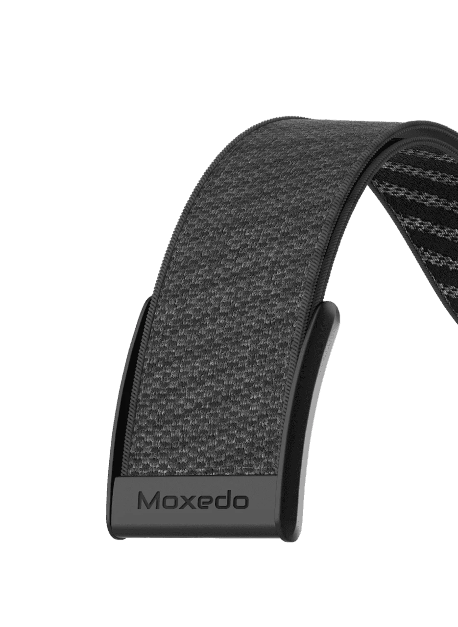 Moxedo Fit-Weave Nylon Braided Band - MXFW011BG - Black Grey