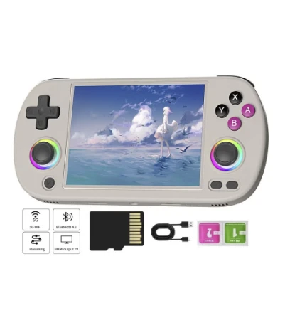 ANBERNIC RG40XX H Retro Handheld Game Console - Gray