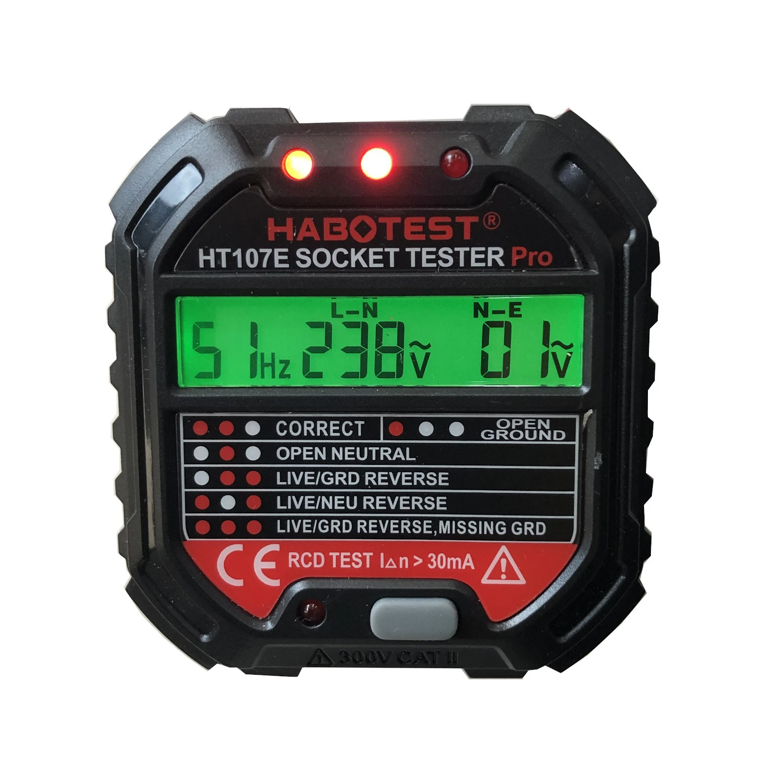 Habotest Pro Socket Tester Voltage