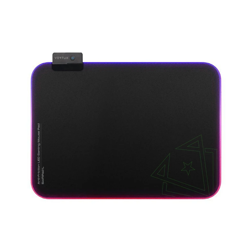 Vertux SwiftPad-L Game Immersion™ Smooth Scrolling RGB LED Gaming Mouse Pad