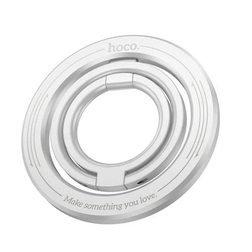 HOCO Multi-Angle Adjustment Mobile Phone Ring Holder (GH2) Silver