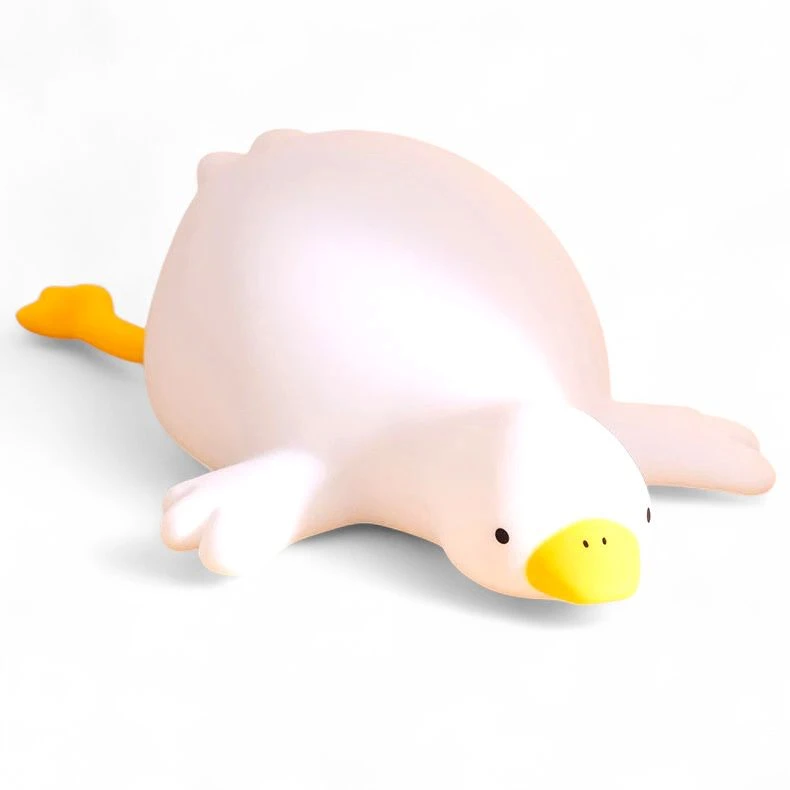 White Ghoose Silicone Night Lamp - LLD-D19