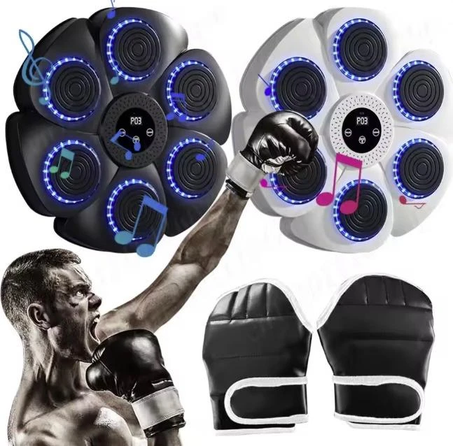 Intelligent Boxing Machine with Digital Display & RGB Lighting Rythm