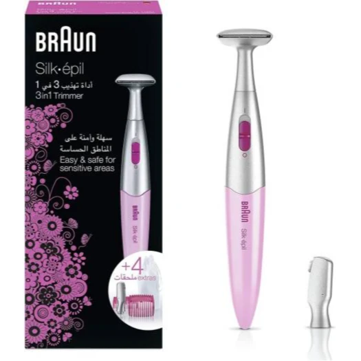 Braun Silk Epil 3-in-1 Sensitive Area Hair Trimmer