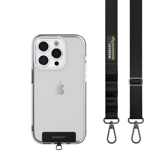 MagEasy Strap+Strap Card 20mm For Iphone - Black