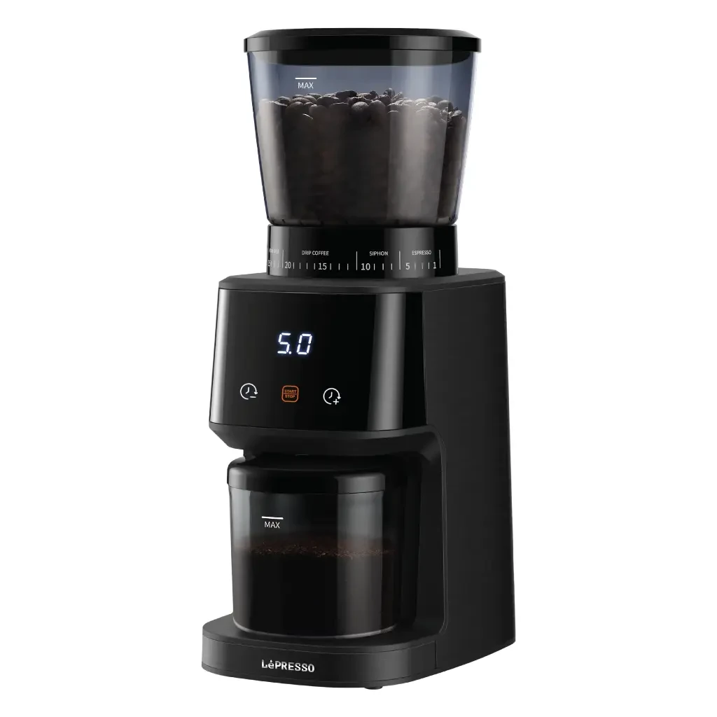 Lepresso Conical Burr Grinder 165W (LP028) Black