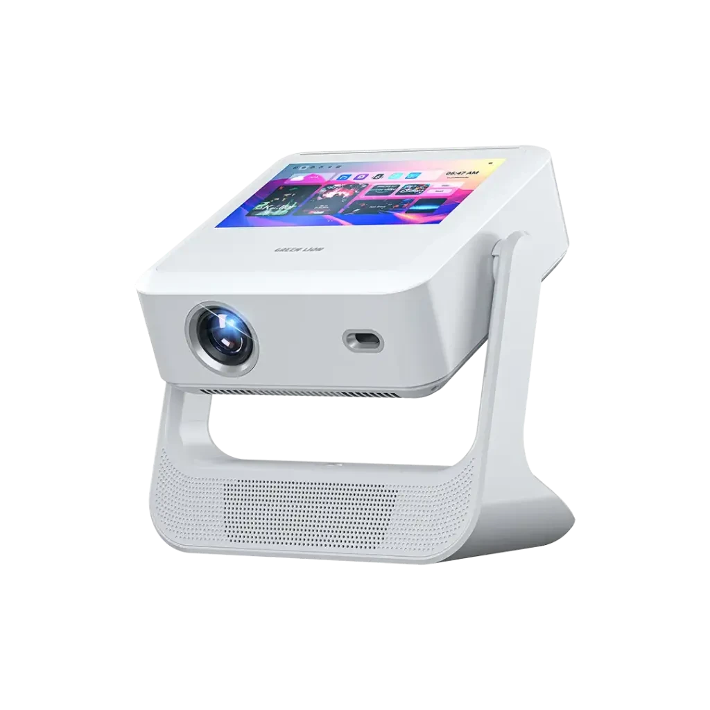 Green Lion Orion Portable Projector with Smart Display & 4K Support (GPJ4K4) White