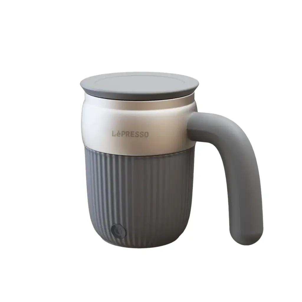 Lepresso Auto Stir - Stirring Mug 450ML (LP026) Grey