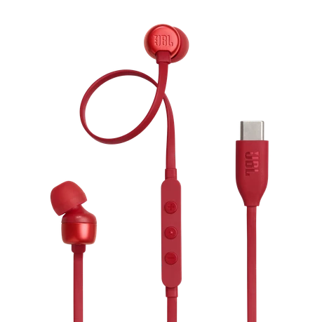 JBL IN EAR HEADPHONE TUNE 310 USB-C - RED