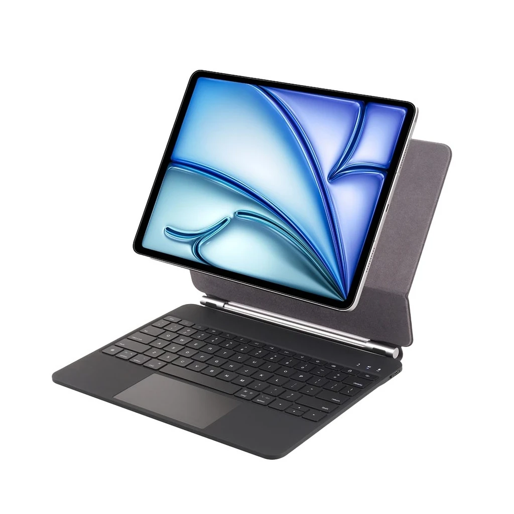 Green Lion Magic Keyboard Case for iPad Pro 13" M4 (2024) Black