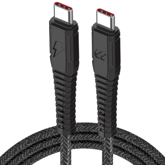 Moxedo Velox Nylon Braided Cable Type-C to Type-C 60W - MX-VC045