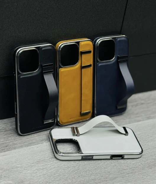 NJOYNY Grip Case Iphone -15 Pro Max (Assorted)