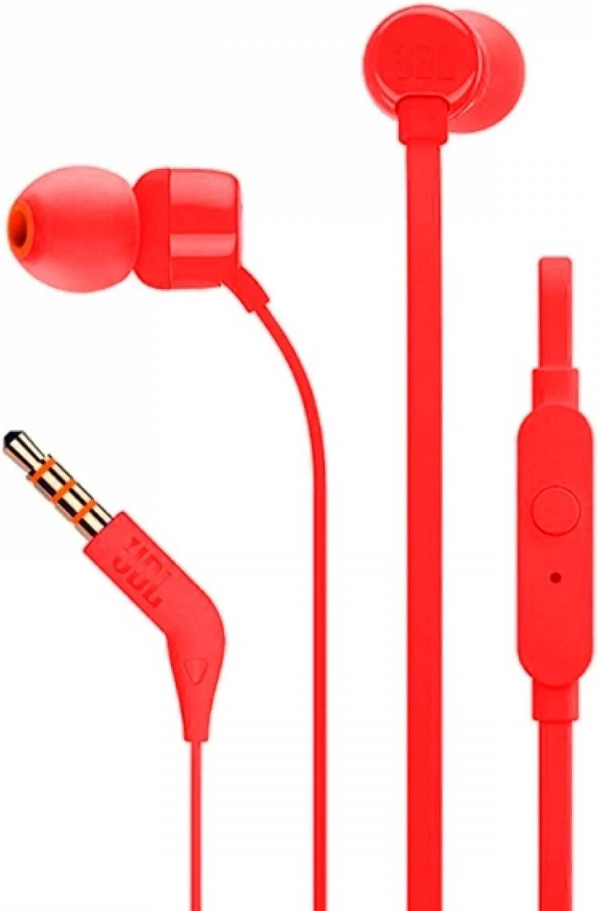 JBL IN EAR HEADPHONE TUNE 110 - RED