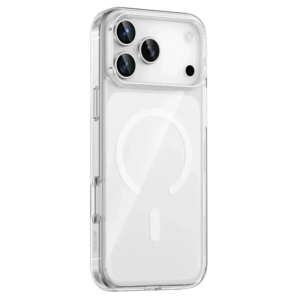 Green Lion Magsafe Delgado Case IPhone 17 Pro Max- Clear