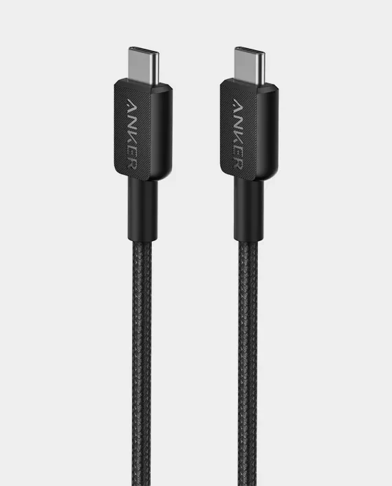 Anker 322 USB-C to USB-C Cable 6FT (A81F6H11) -Black