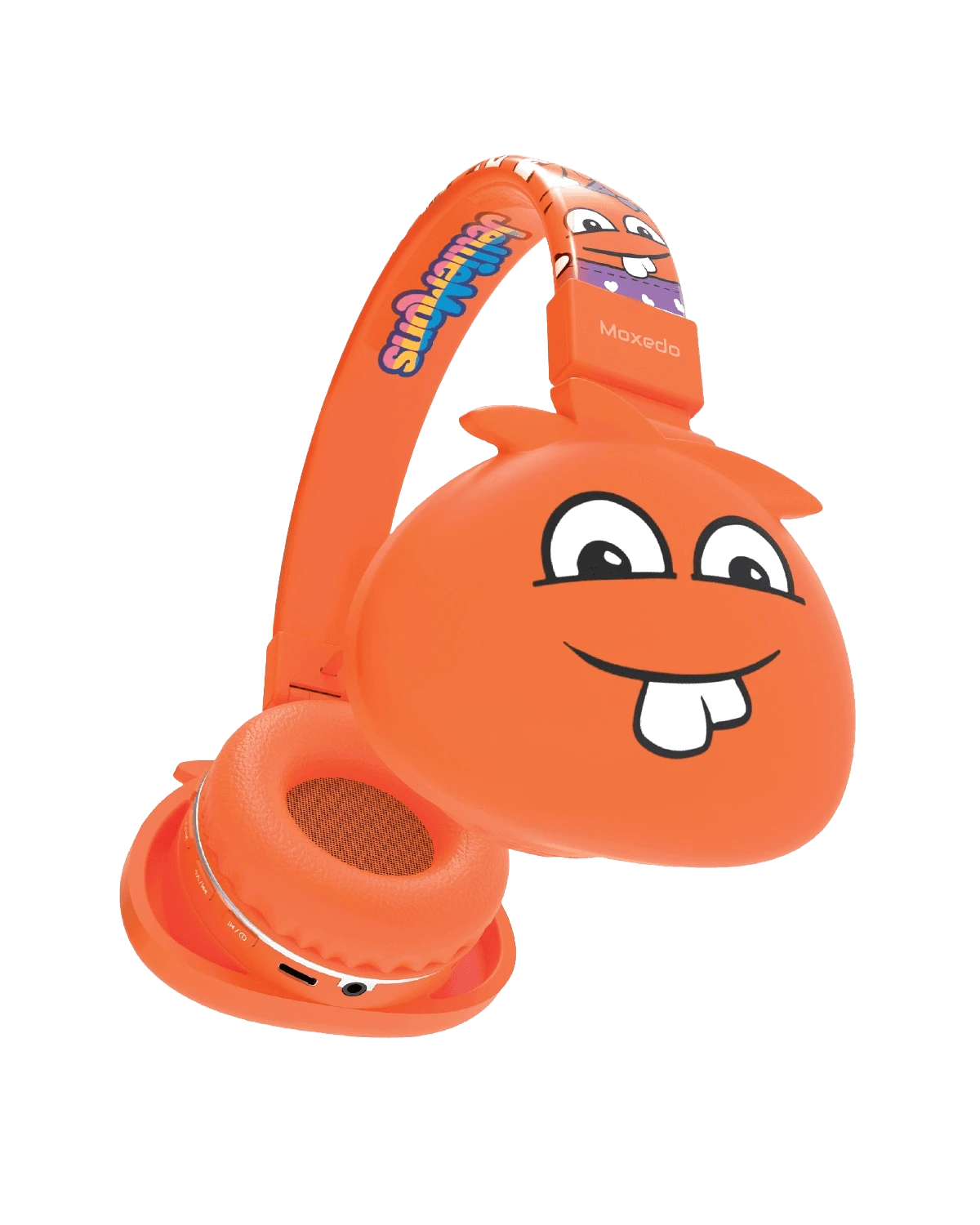 Moxedo Junior Dilla Wireless On Ear Headphone - MXWH011 - Orange