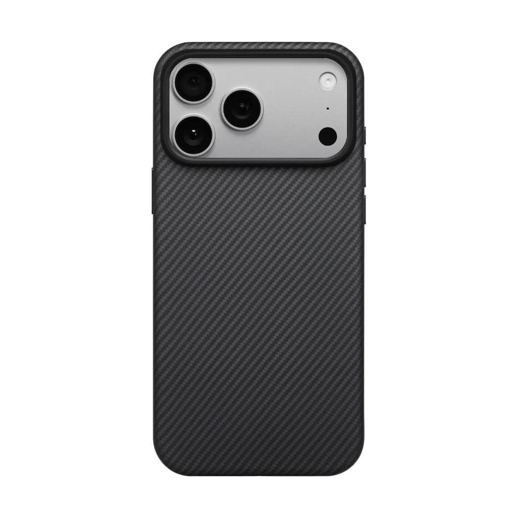 Pitaka Aramid Ultra Guard Case for iPhone 17 Pro - Black/Grey