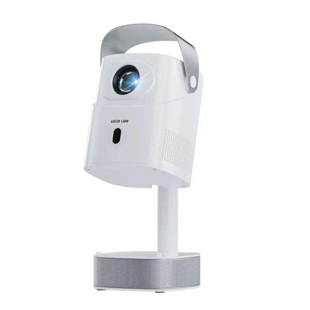 Green Lion Pluto 720P HD Android 13 Portable Projector (GL-PJ4K3) White