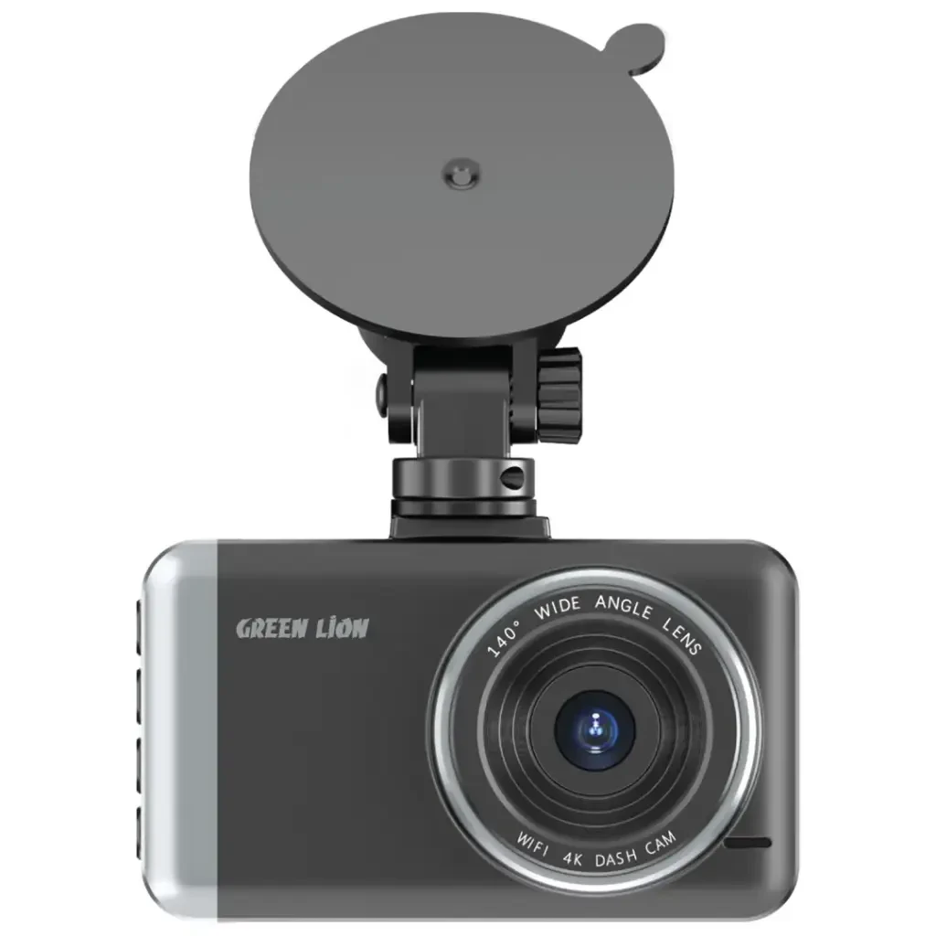 Green Lion Dash Cam Pro Front and Rear (GCAM-14) Black