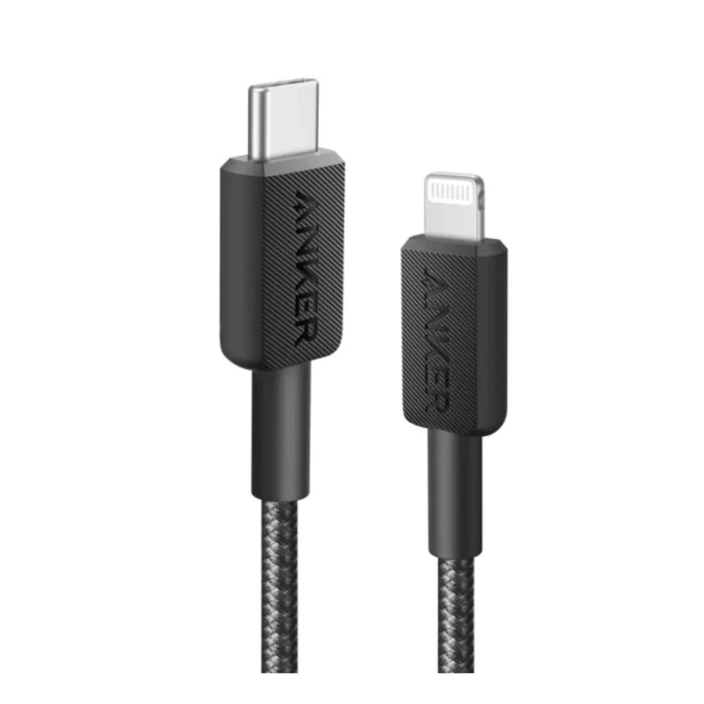 Anker 322 Type-C To Lightning Cable 1.8M- Black