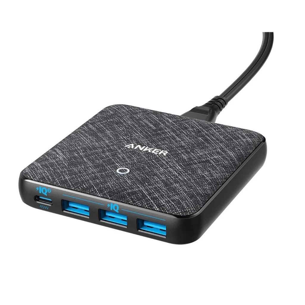 Anker PowerPort Atom III Slim 4 Ports 65W-Black