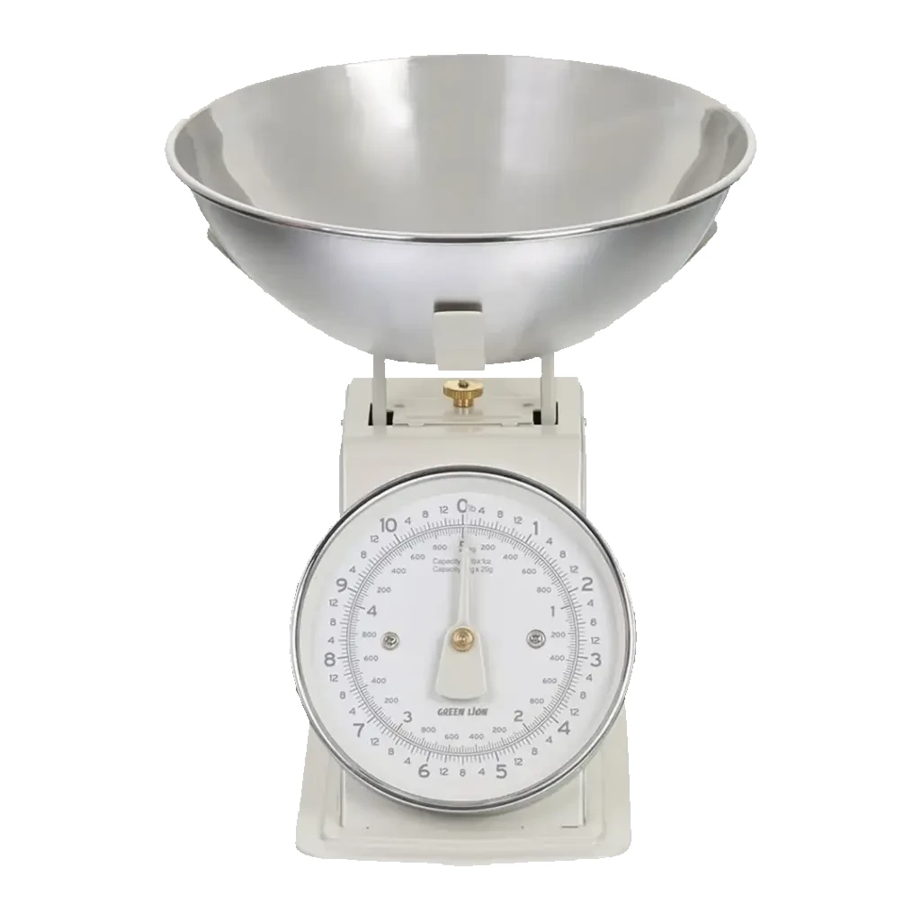 Green Lion Vintage Kitchen Scale - Cream