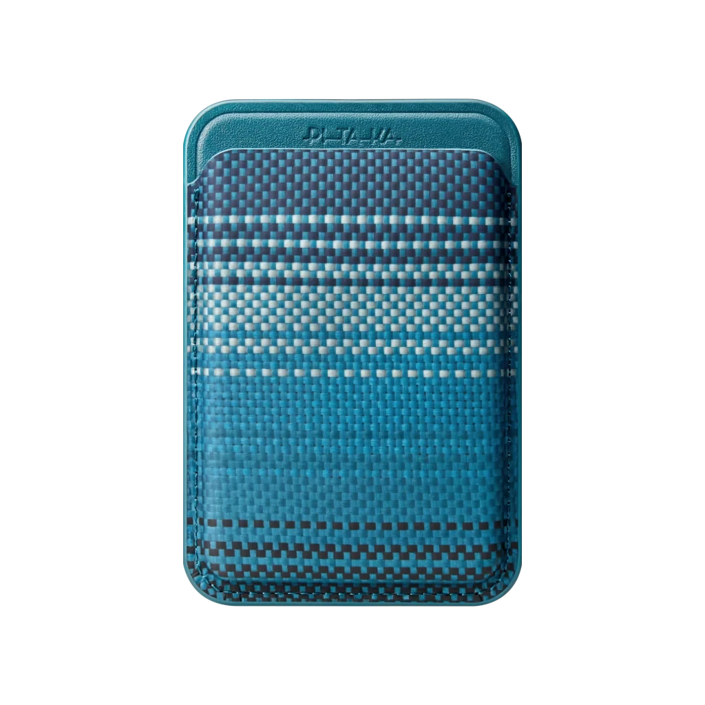 Pitaka Magsafe Woven Wallet - Moonrise