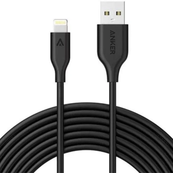 Anker PowerLine II USB-A Cable with Lightning Connector 3m -Black