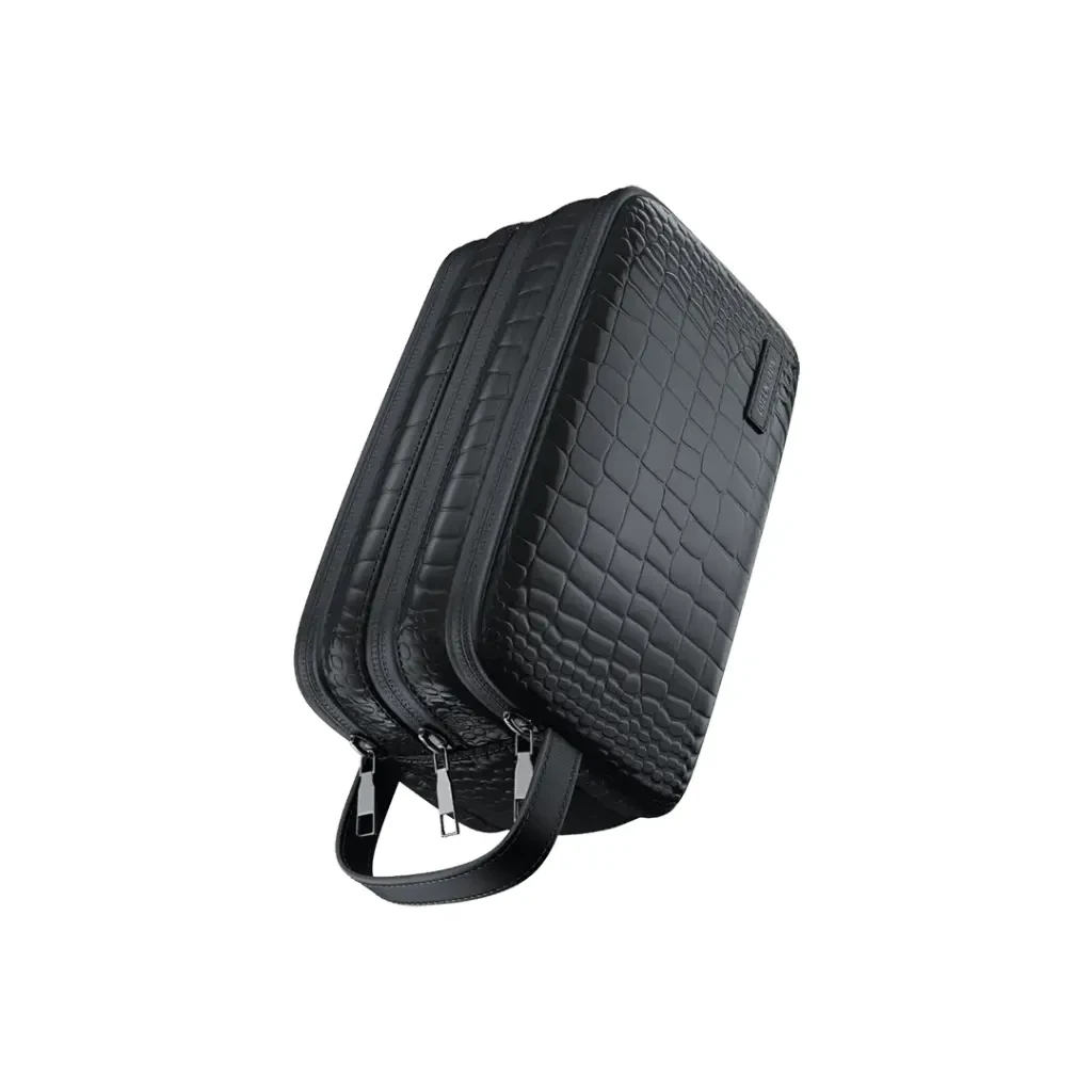 GREEN LION Stallion Clutch Bag -Black