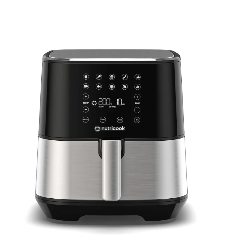 Nutricook Air Fryer 2 - 5.5L 1700W (NC-AF205) Stainless Steel/Black