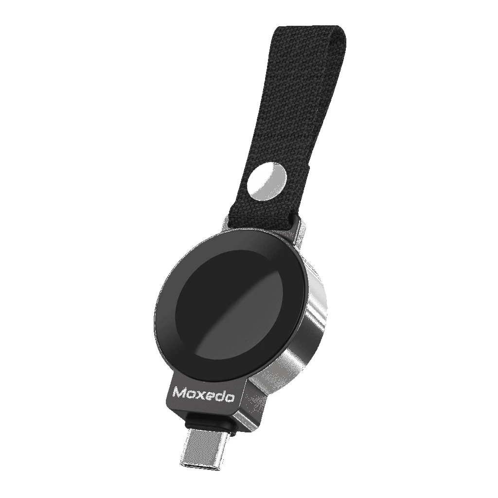 Moxedo Portable Apple Watch charger with USB-C Connector (MX-SWC013) Black