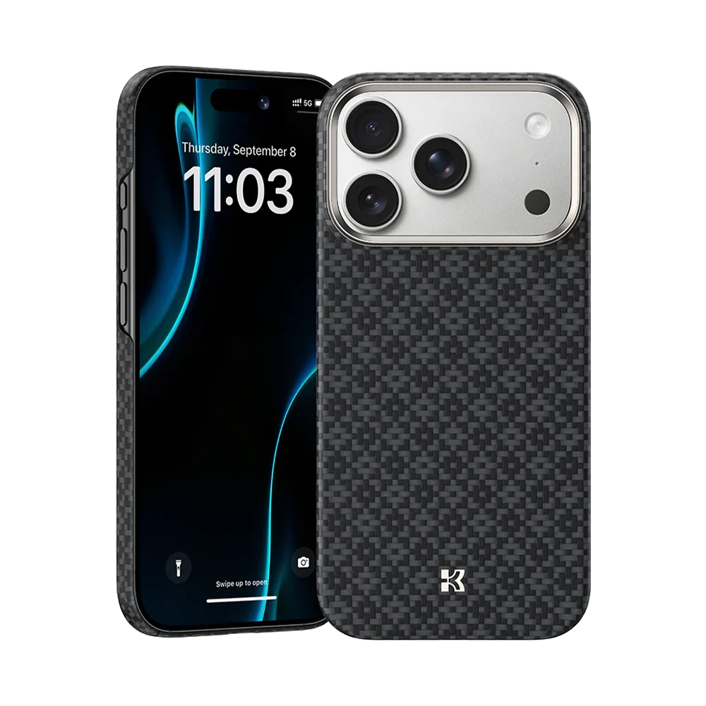 Benks ArmorGrid Kevlar Case for iPhone 17 Pro Max - Black