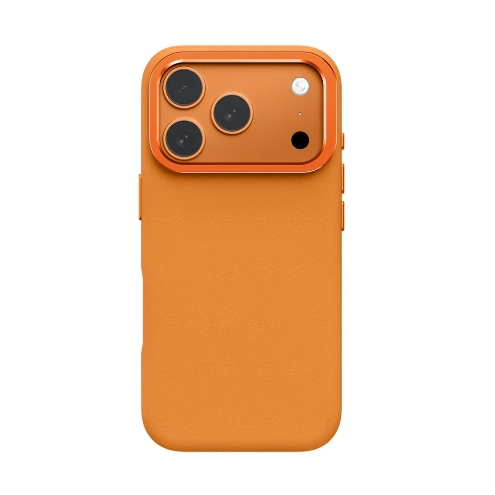 AmazingThing Glamour AllSkin LenStand Magsafe Case for iPhone 17 Pro Max - Orange