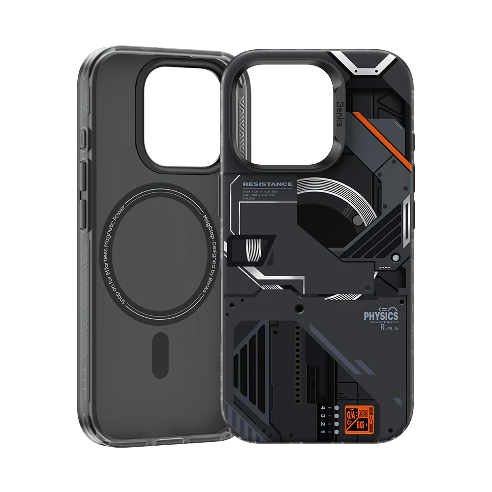 Benks Mecha Series Magsafe Protective Case Iphone 15 Pro - Black