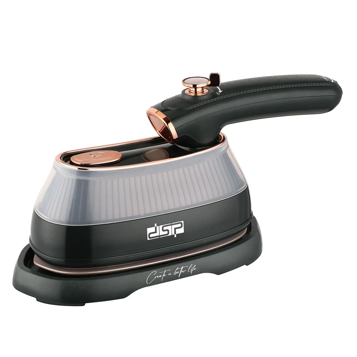 DSP Travel Steam Iron 1200W (KD1172) Black