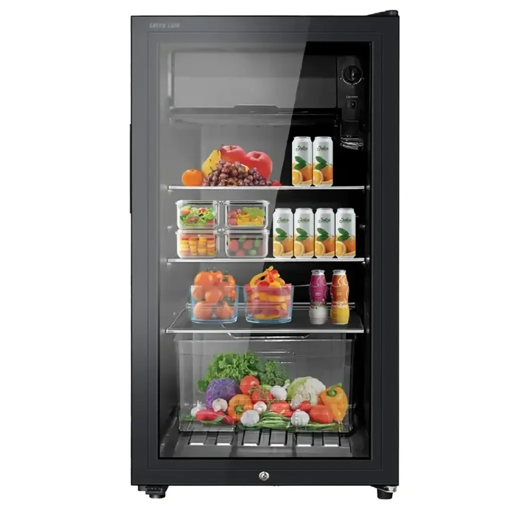 Green Lion GMF-83 Mini Refrigerator 83L - Black