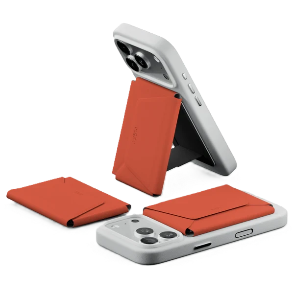 MOFT Snap Field Wallet with Stand - Clay Red