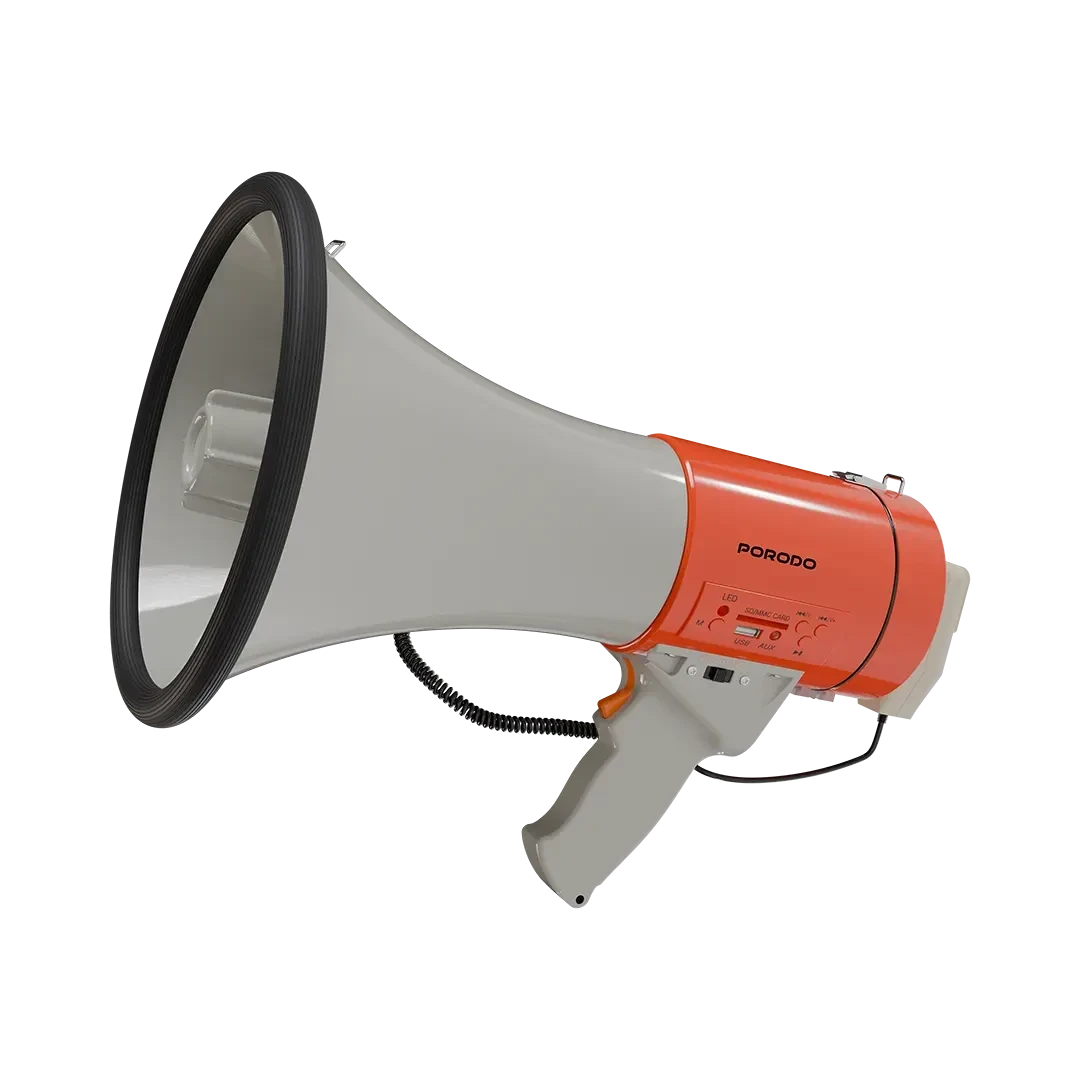 Porodo Portable Megaphone 50W (LFS098) Orange