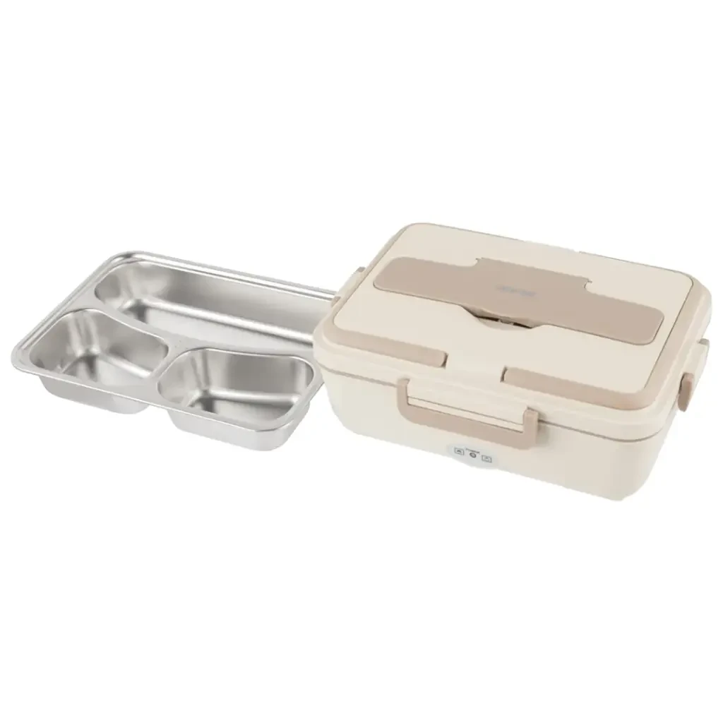 Green Lion Electric LunchBox 850ml (GLB-05) Beige