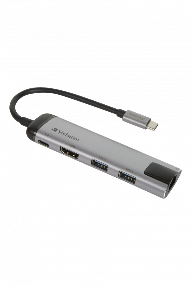 Verbatim USB-C Multiport 5 Port Hub - 49141