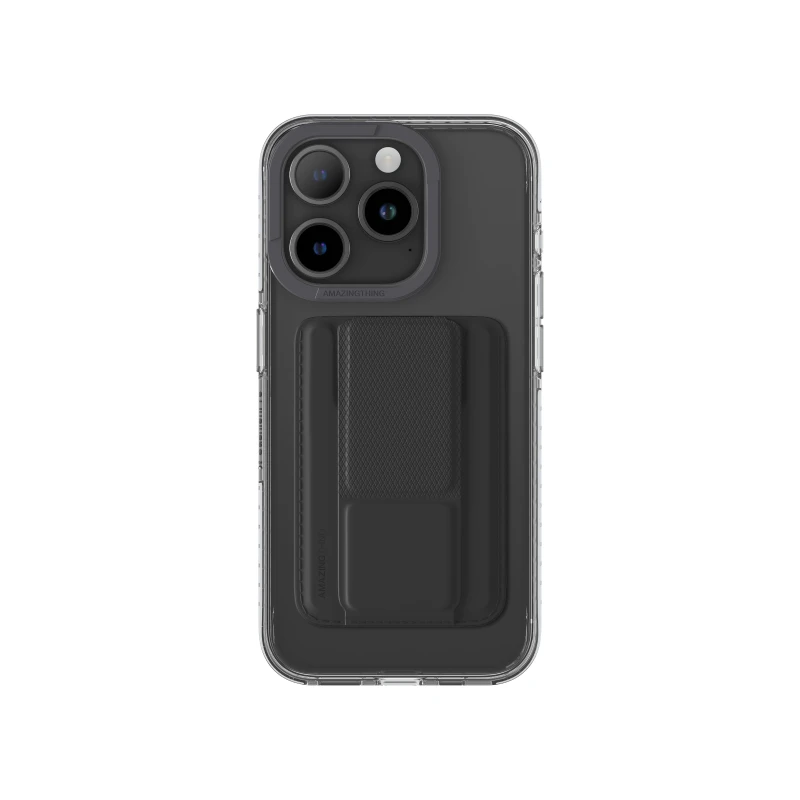 AmazingThing Titan Pro Mag Wallet Case for IPhone 15 Pro Max - Black