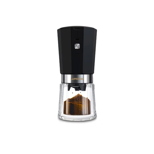 LePresso Conical Burr Grinder - Ceramic Rechargeable (LP032) Black
