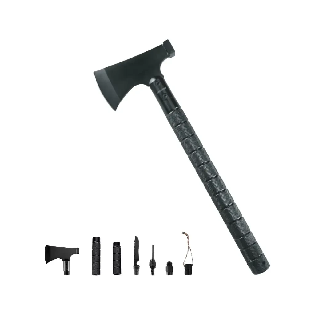 Green Lion 10 in 1 Multi-Tool Axe (GNMULTAXEBK) Black