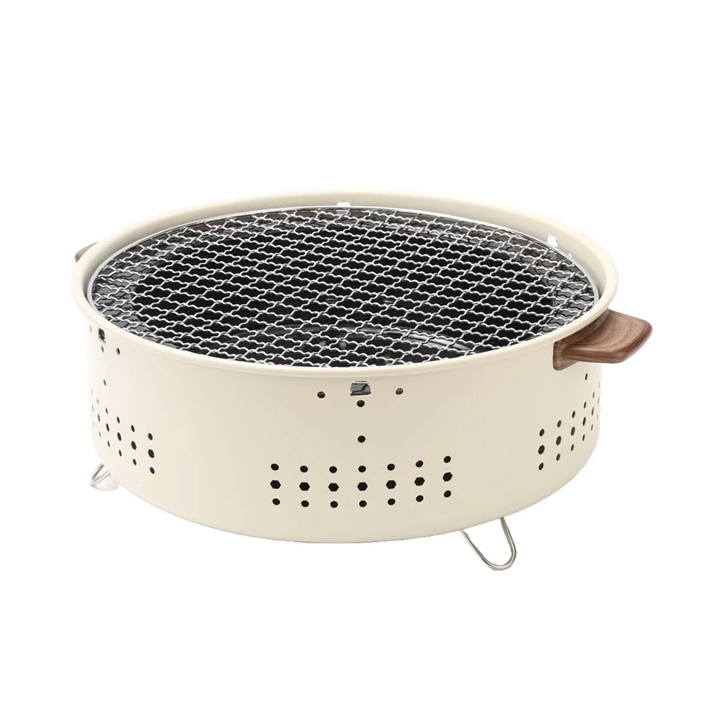 Porodo Mini Portable BBQ/Charcoal Grill (LCM0RG) Light Brown